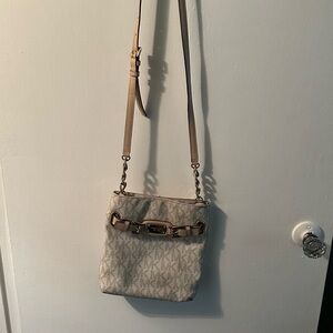 Michael Kors Beige Crossbody Bag